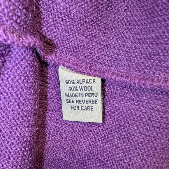 Beyond Threads Alpaca Wool Pullover Knit Sweater - Picture 6 of 7